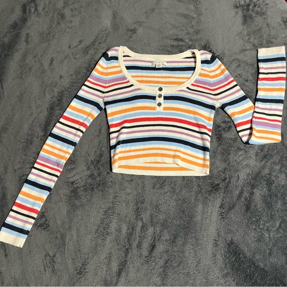 American Eagle, multi-color, cropped, small